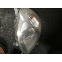 Toyota Echo Hatch Left Head Lamp Grey Base 10/1999-09/2002