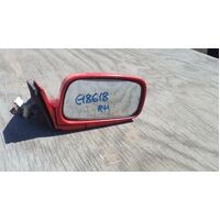 Toyota Paseo EL44 Right Door Mirror 06/1991-11/1995