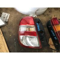 Nissan Micra K13 Left Tail Light Early 11/2010-11/2012