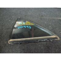 Toyota Aurion Quarter 1/4 Glass Left Rear GSV50R 04/12-08/17 