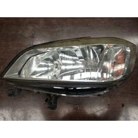 Holden Zafira Left Head Light TT 06/2001-07/2005