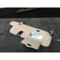 Toyota Echo Right Sun Visor NCP12 10/1999-09/2005