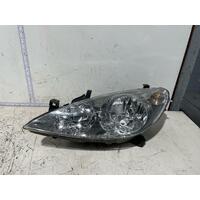 Peugeot 307 Left Head Light T5 12/2001-2005