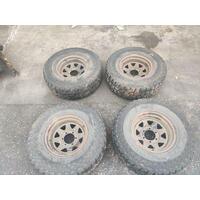 Toyota Surf Steel Rim and Tyre KZN130 1992-1995