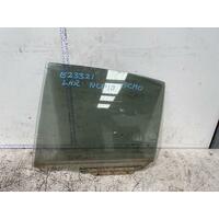 Toyota Echo Left Rear Door Glass NCP12 10/1999-09/2005