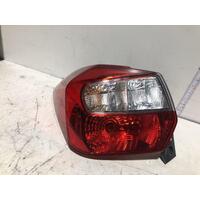 Subaru XV Left Taillight G4X 01/12-04/17