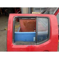 Nissan Navara Left Rear Door Glass D40 09/2005-08/2015