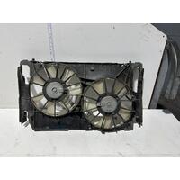 Toyota Rav4 Dual Radiator Fan Assembly 2.4L 2AZ-FE ACA33 11/05-11/12