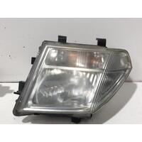 Nissan Navara Left Head Light D40 09/2005-08/2015