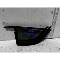 Toyota Yaris Right Front Door 1/4 Glass NCP91 10/2005-07/2011