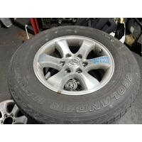 Toyota Prado Alloy Wheel Mag and Tyre GRJ120 02/2003-10/2009