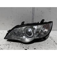 Subaru Liberty Left Head Light B4 09/2006-08/2009