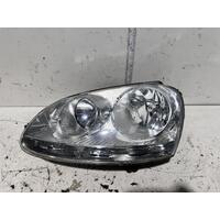 Volkswagen Jetta Left Head Light 1KM 02/2006-07/2011