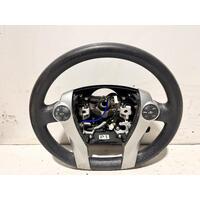 Toyota PRIUS Steering Wheel NHP10 Vinyl 12/11-03/20 