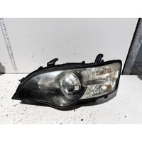 Subaru Liberty Left Head Light B4 05/2005-08/2006