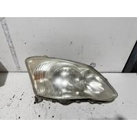 Toyota Corolla Right Head Light ZZE122 08/2004-06/2007