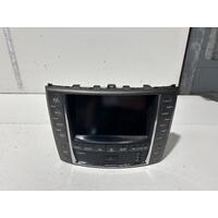 Lexus IS250 Display Unit / Control Panel GSE20 11/2005-12/2014