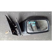 2006 Mitsubishi Lancer Right Front Door Black Electric Mirror 