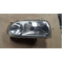 Volkswagen Golf 3DR Left Headlight Headlamp 03/1994-09/1998