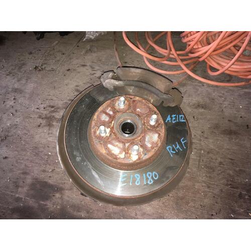 Toyota Corolla AE112 Right Front Hub Assy Non-ABS 10/1998-11/2001