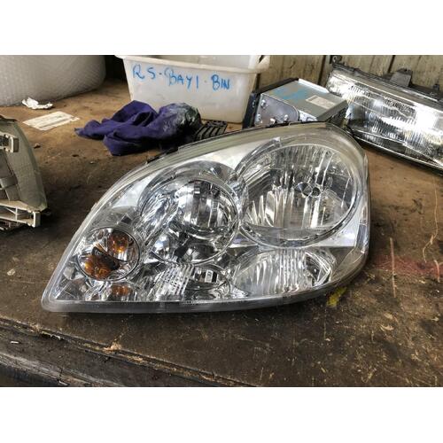 Holden Viva JF Sedan Left Headlight 10/2005-04/2009