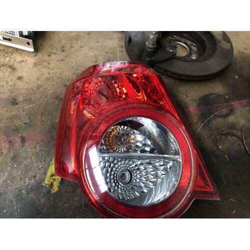 Holden Barina Left Tail Light TK 07/2008-12/2012