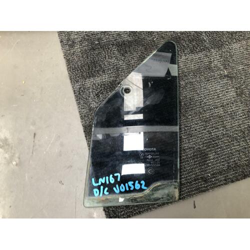 Toyota Hilux Left Front 1/4 Glass LN167 09/1997-03/2005