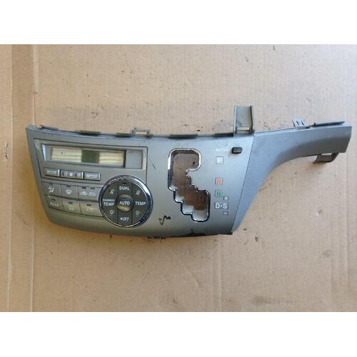 Toyota Tarago Front Heater Controls ACR50 03/2006-10/2019