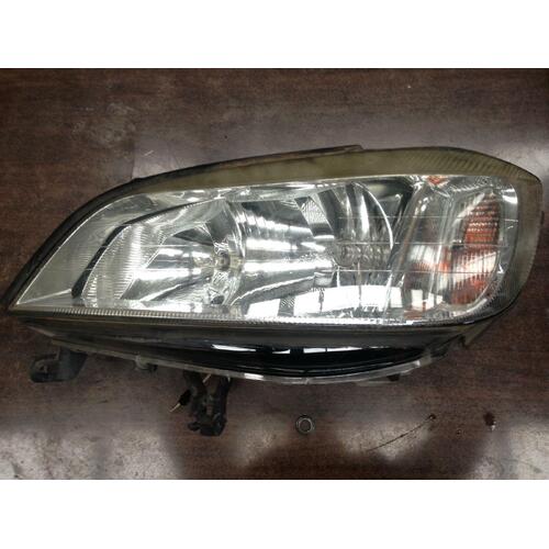 Holden Zafira Left Head Light TT 06/2001-07/2005