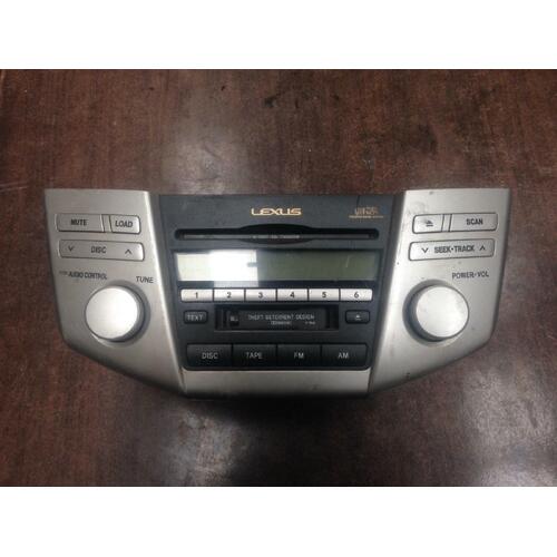 Lexus RX330 CD/Tape Player MCU38 04/2003-11/2005