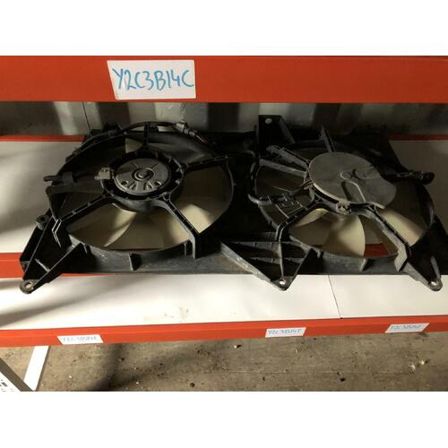 Toyota Avensis Dual Fan Assembly ACM20 12/2010-12/2010