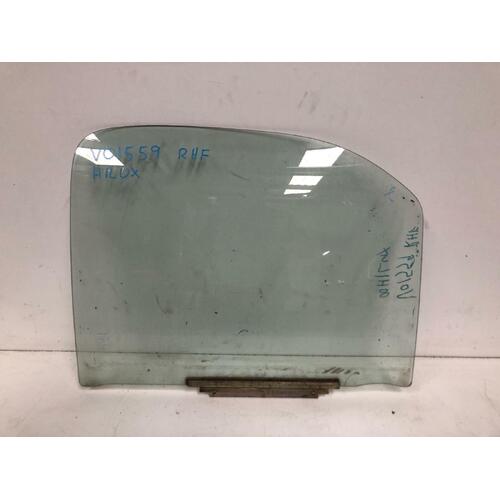 Toyota Hilux Right Front Door Glass LN167 09/1997-02/2005