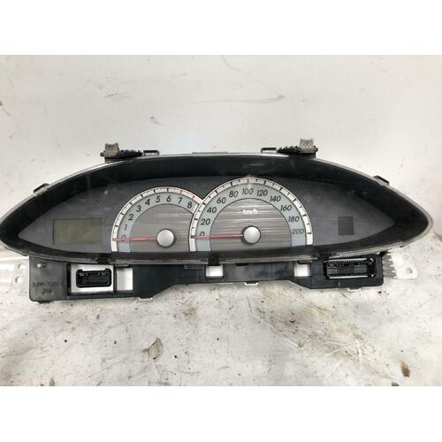 Toyota Yaris Instrument Cluster NCP93 10/2008-06/2016