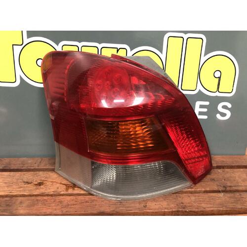 Toyota YARIS Left Tail Light NCP90 Hatch 08/08-10/11 