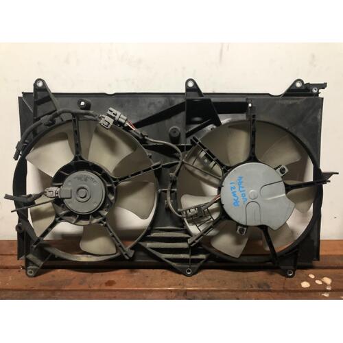 Toyota Avensis Dual Fan Assembly ACM21 12/2001-12/2010