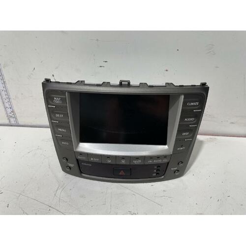 Lexus IS250 Head Unit GSE20 11/2005-12/2014