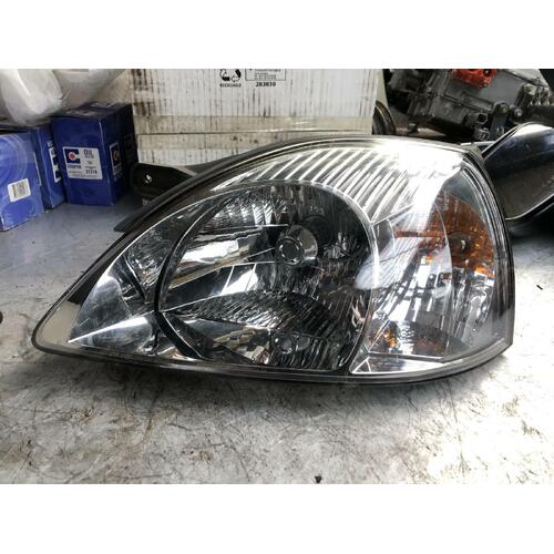 Kia Rio Left Head Light DC 09/2002-07/2005