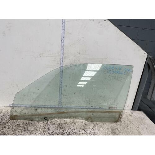 Toyota Starlet Left Front Door Glass EP91 03/1996-09/1999