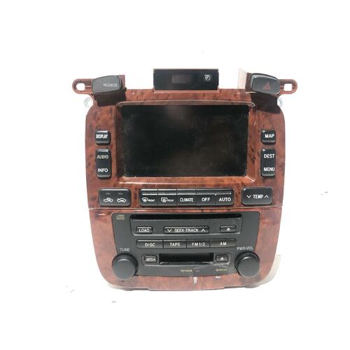 Toyota KLUGER Sat Nav Stereo Head Unit MCU28 01/01-04/07 Grande