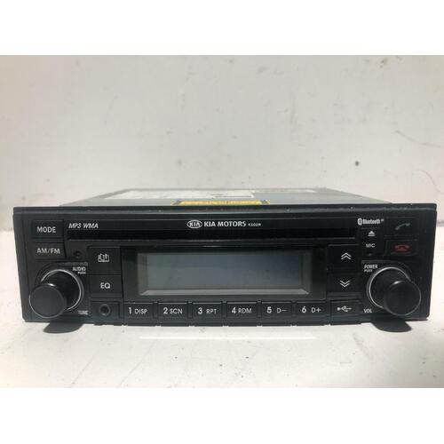 Kia RIO Stereo Head Unit P/N ON FACE K102R 08/05-07/11