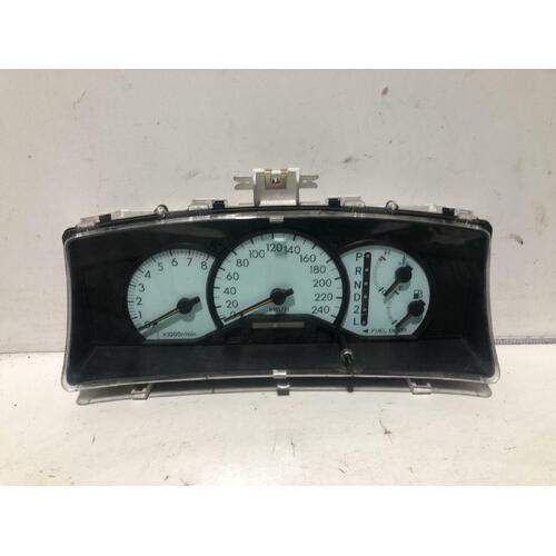 Toyota COROLLA Instrument Cluster ZZE122 Auto 12/01-06/07