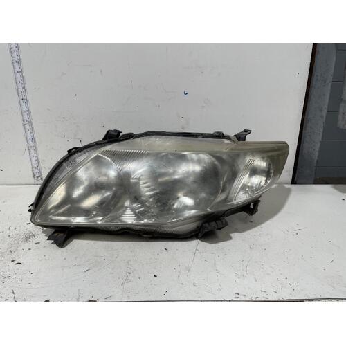 Toyota Corolla Left Head Light ZRE152 03/2007-11/2009