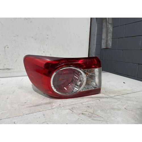 Toyota Corolla Left Tail Light ZRE152 03/2010-12/2013