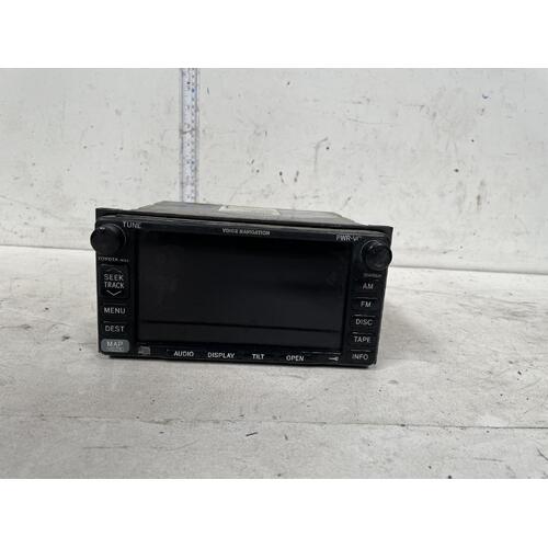 Toyota Landcruiser Sat Nav Headunit UZJ100 01/98-10/07