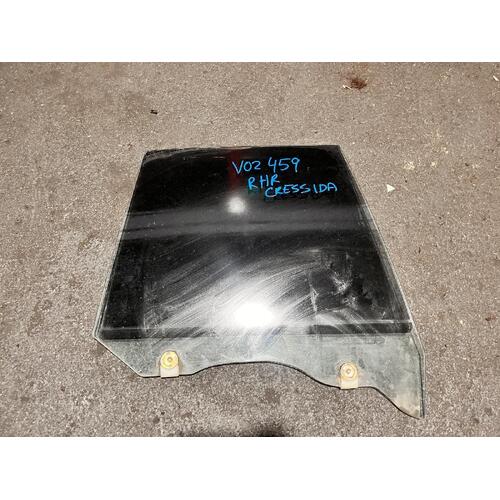 Toyota CRESSIDA Window Glass Right Rear Door MX83 10/88-10/92