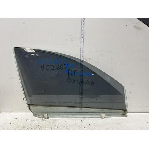 Mitsubishi Outlander Right Front Door Window ZH 11/2006-10/2012