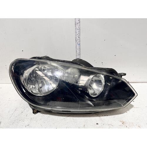 Volkswagen GOLF Right Headlight GEN 6 Halogen 10/08-03/13