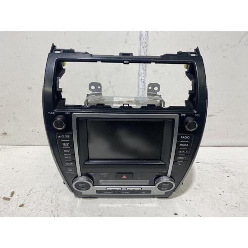 Toyota Camry Head Unit Assembly AVV50 12/2011-05/2015