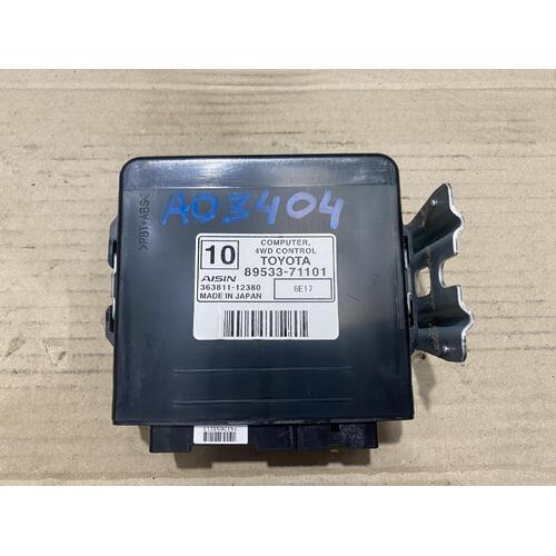 Toyota Hilux 4WD Control Module GUN126 09/2015-Current