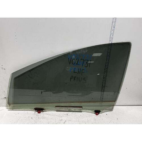 Toyota Prius C Left Front Door Window NHP10 12/2011-03/2020